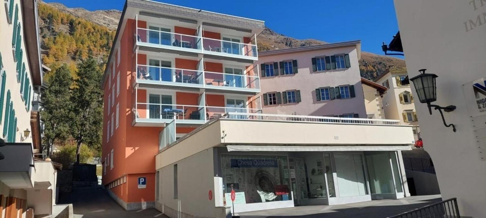 Chesa Quadrella Lejlighed Pontresina Eksteriør billede